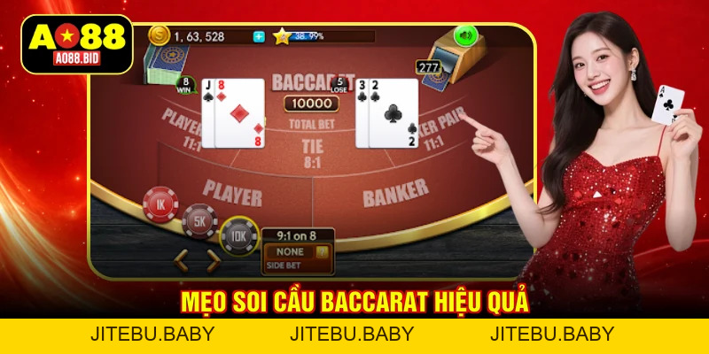 Soi cầu baccarat - Chinh phục mọi ván game khó nhất ở AO88 - jitebu