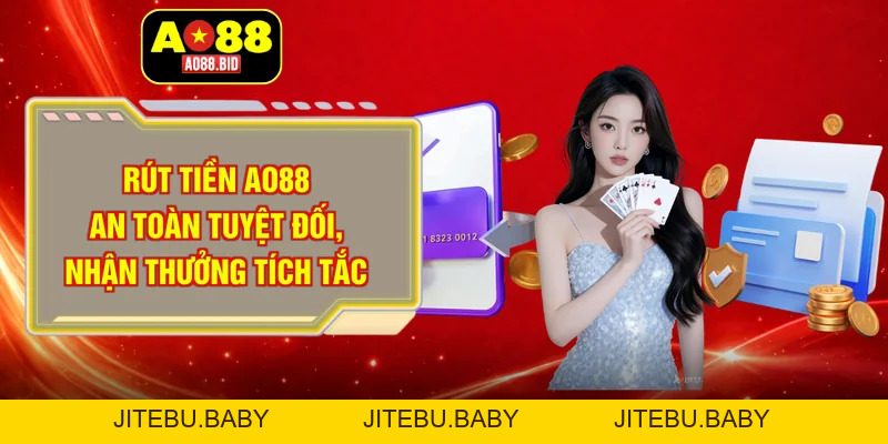 Rút Tiền AO88 - An Toàn Tuyệt Đối, Nhận Thưởng Tích Tắc - jitebu